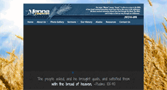 Desktop Screenshot of mannabaptist.com